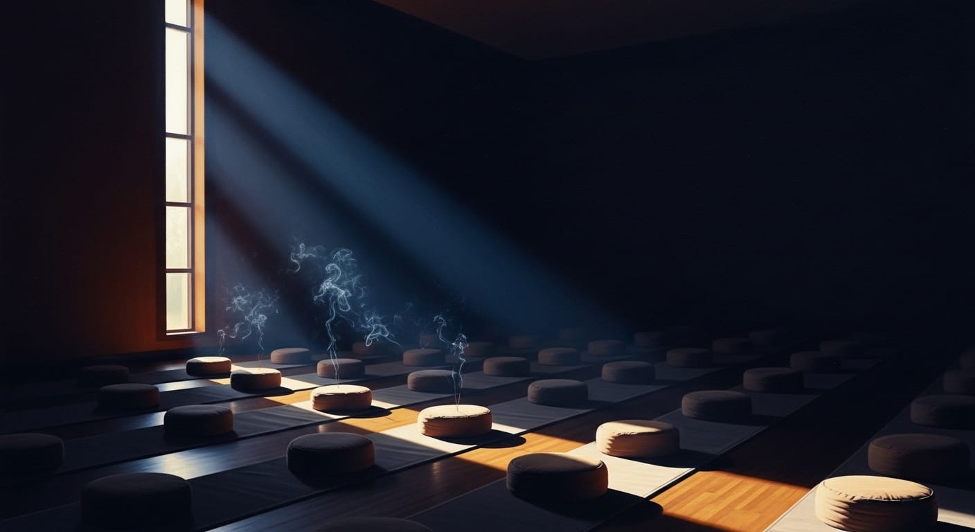 The long history of silent meditation retreats