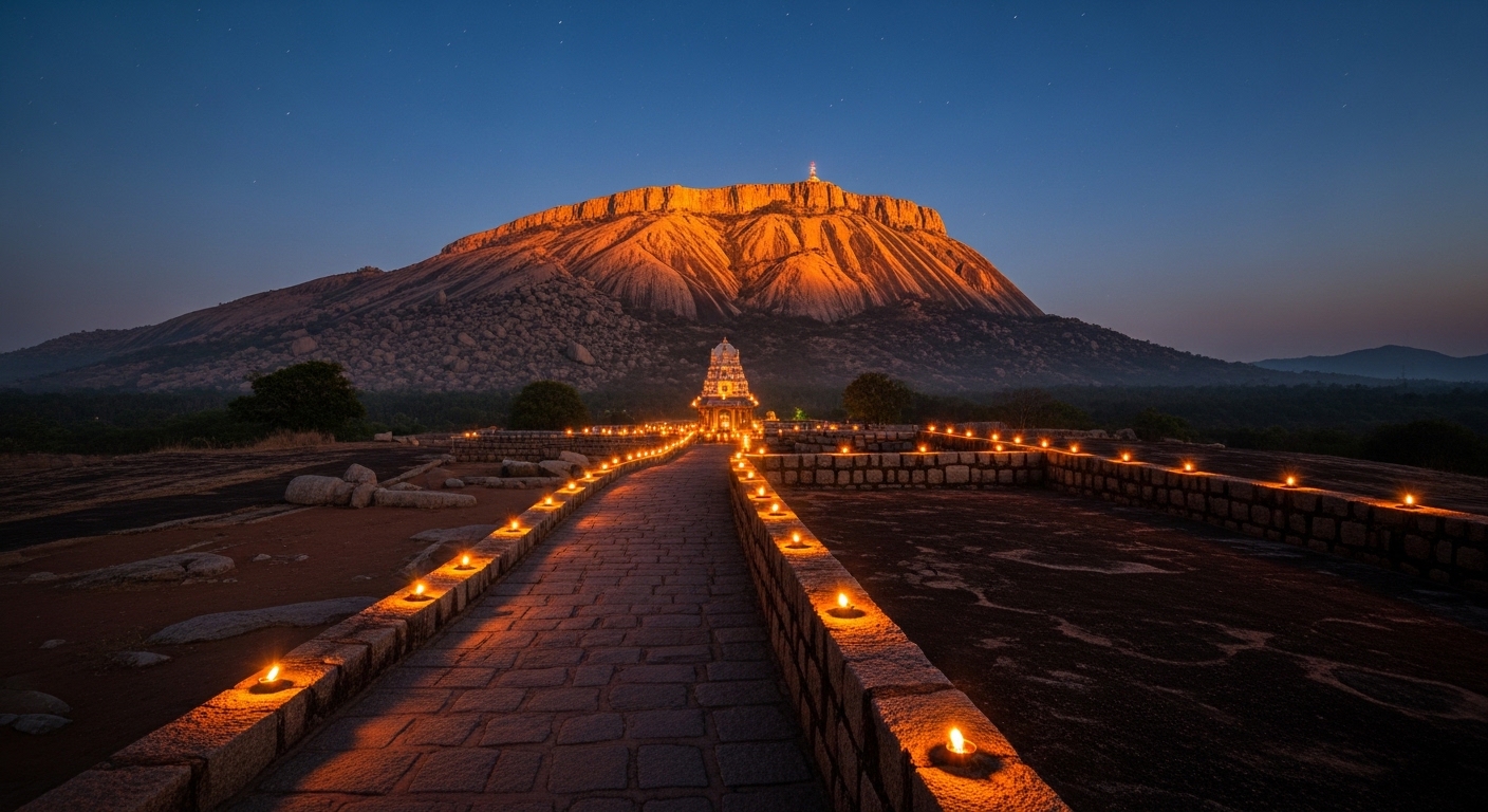 Ramanasramam brings self-enquiry to the Statue of Oneness